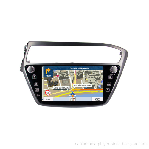 Auto Media Player Factory Custom Hyundai I20 2018